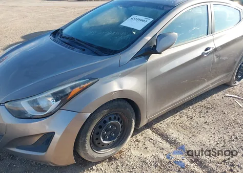 2016 Hyundai Elantra Se from USA, damaged, VIN 5NPDH4AE1GH690236